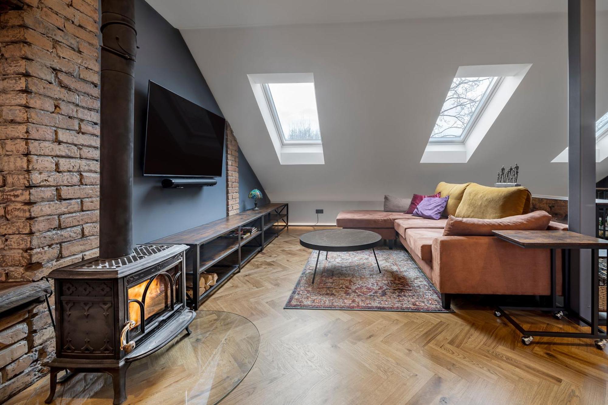 Cozy Penthouse VNO Exterior foto