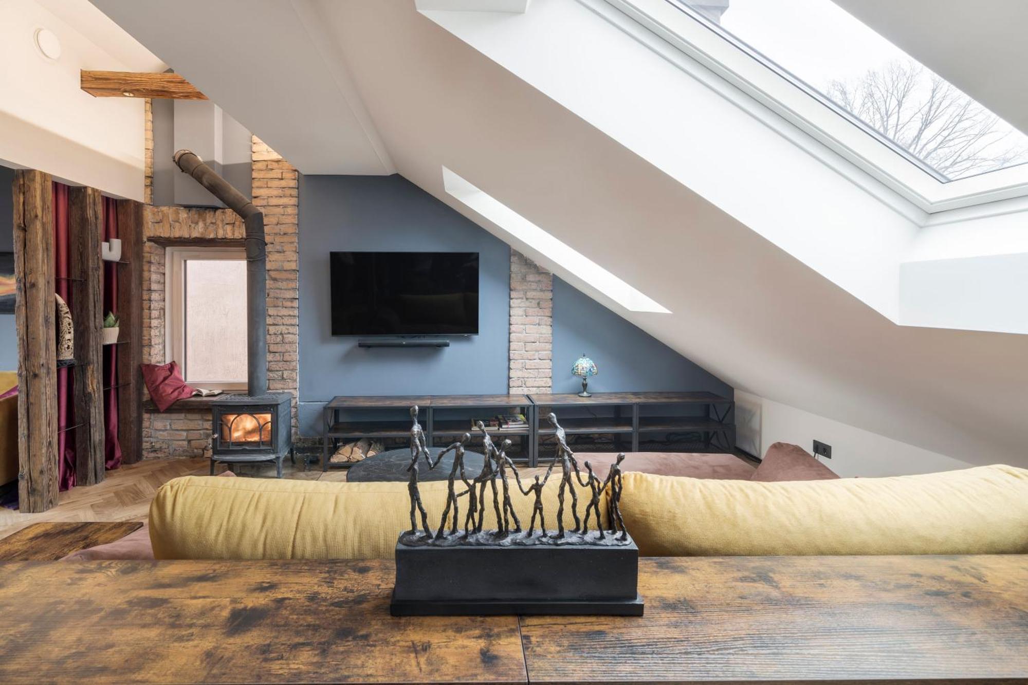 Cozy Penthouse VNO Exterior foto